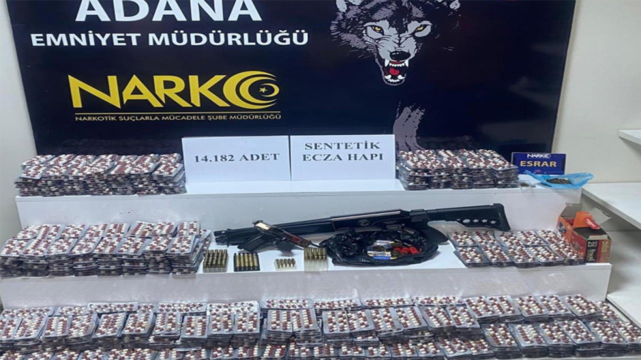 14 bin adet sentetik uyuşturucuyu 'içmek için' almış!