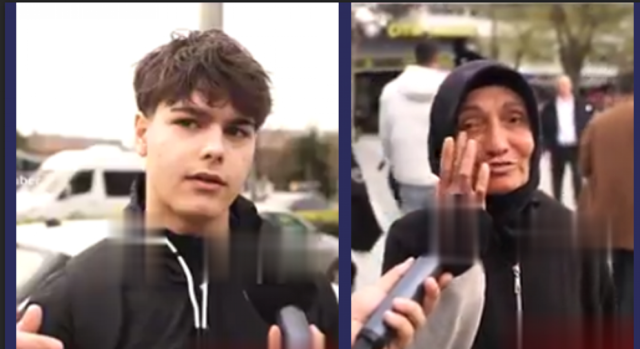 19 yaşındaki muhalif gençten tarihi milliyetçilik dersi! AK Partili teyze gözyaşlarını tutamadı