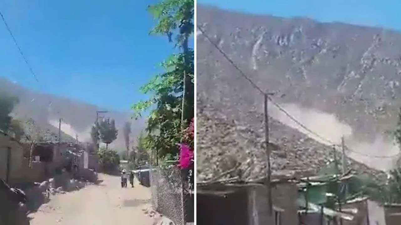 7,2 büyüklüğünde deprem! Dağlar yerinden oynadı