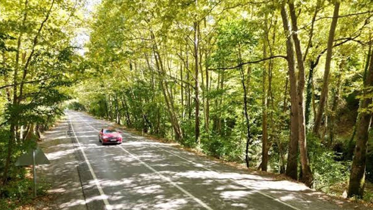 9 kilometre boyunca sürüyor! Türkiye’de görenleri hayran bırakan yol