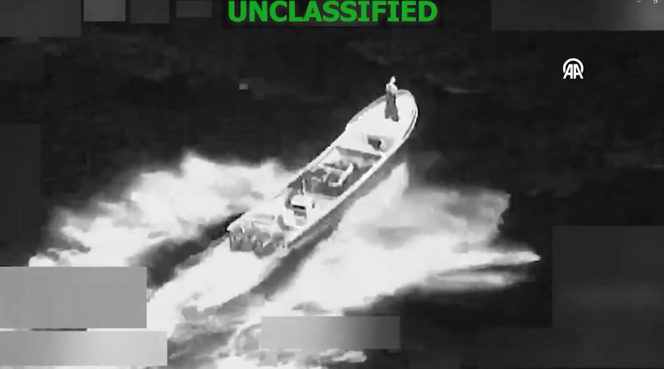 ABD gemiyi havaya uçurdu! Görüntüler yayınlandı
