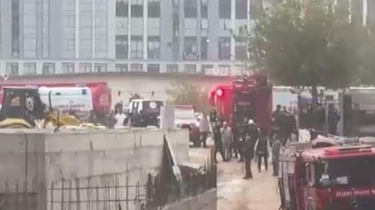Adliye'de patlama! Yaralılar var... İlk görüntüler geldi
