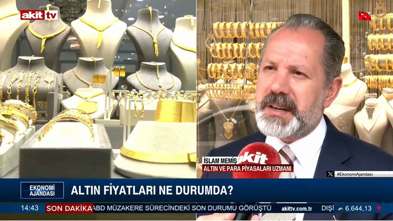 Ağustos ayında bu fiyatı görecek! İslam Memiş altının geleceğini Akit'e anlattı