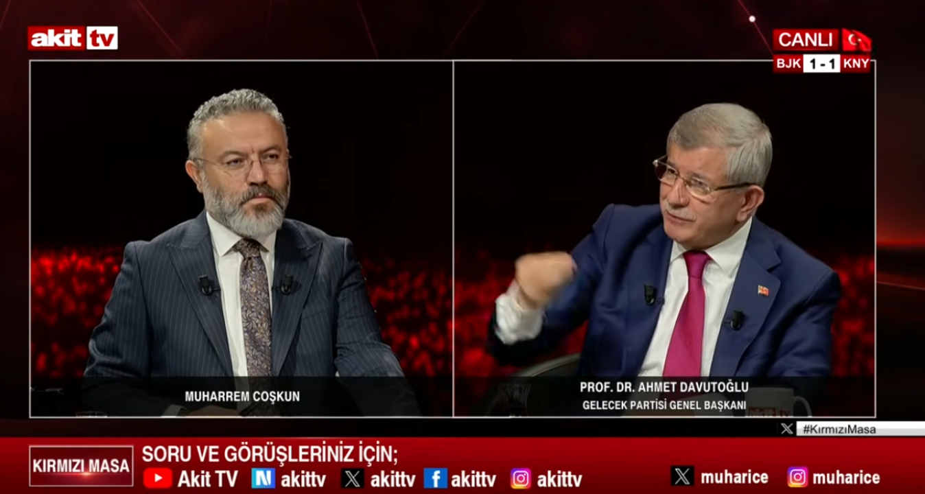 Ahmet Davutoğlu'ndan Yılmaz Özdil'e sert sözler: 