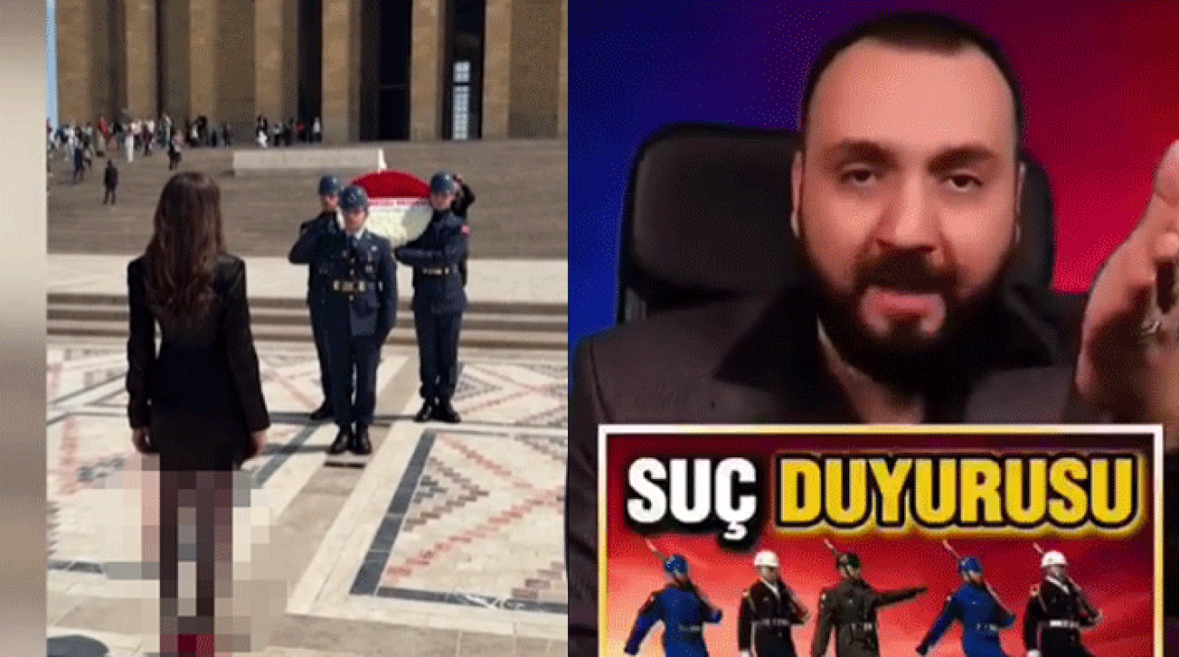 Anıtkabir’de utanç görüntüleri! Türk Askerinin Selamı Bardağı Taşırdı