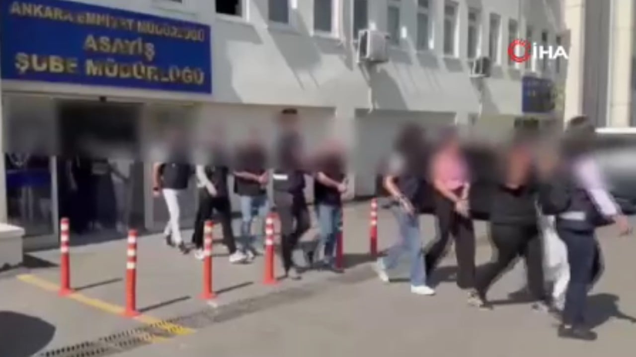  Ankara’da fuhuş operasyonu: 18 gözaltı, 12 tutuklama