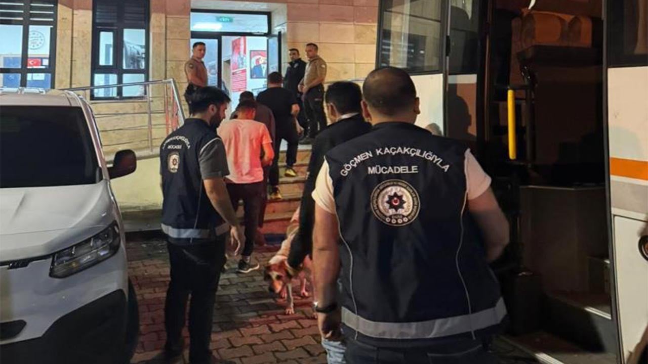 Artvin’de 56 Afganlı kaçak göçmen yakalandı