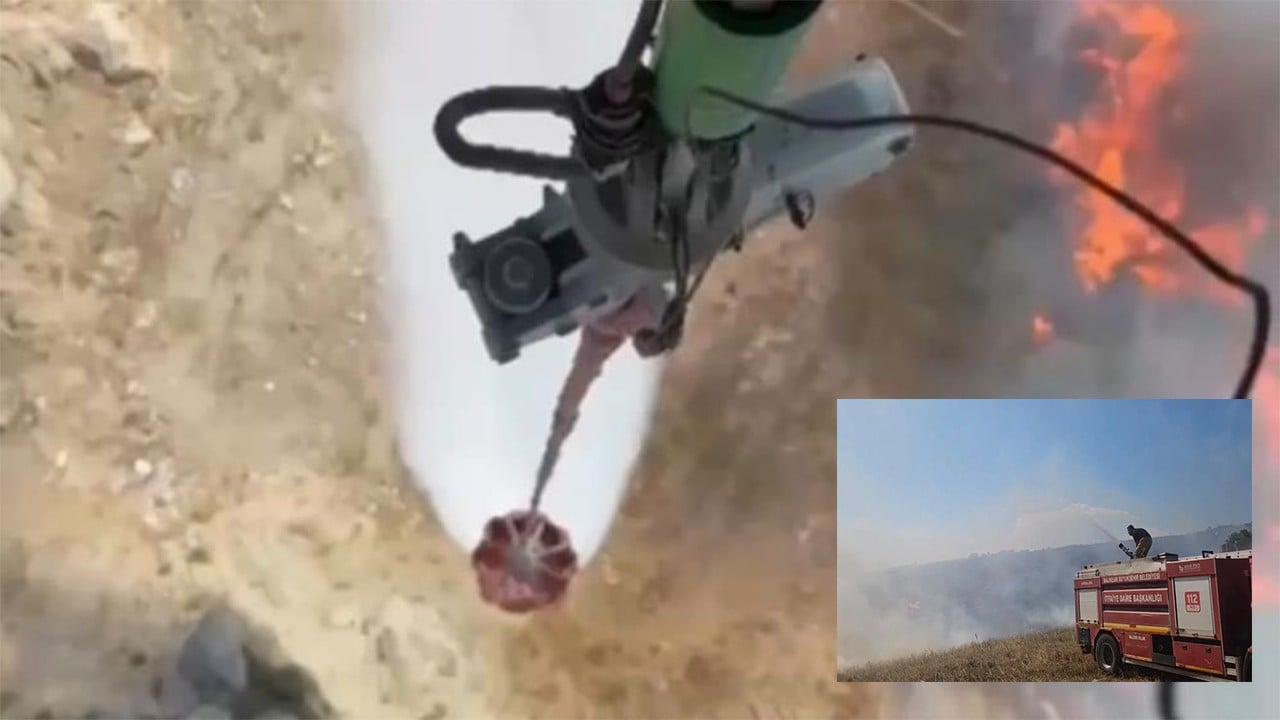 Avşa Adası'nda korkutan yangına müdahale ediliyor