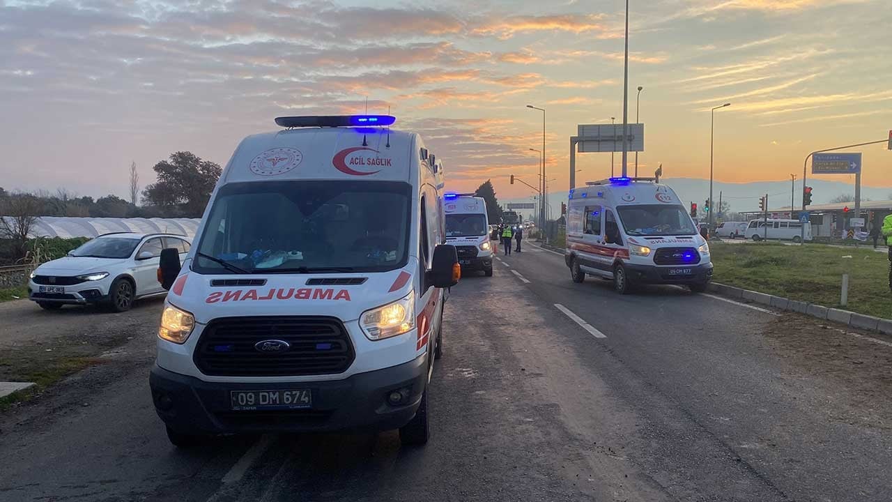 Aydın'da yürekler ağza geldi! Çok sayıda yaralı var