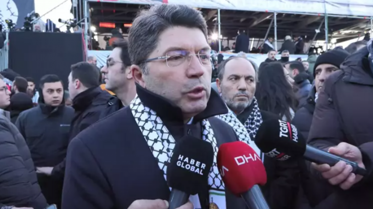 Bakan Tunç’tan Galata’da dünyaya ‘İsrail’ tepkisi: Karşımızda devlet değil, soykırım örgütü var