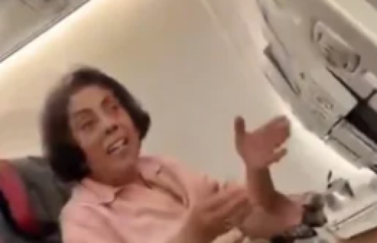 "Ben bu ülkeye dolar getiriyorum" diyerek uçağı böyle birbirine kattı! Çıngar çıkaran kokonaya THY gerekeni yaptı