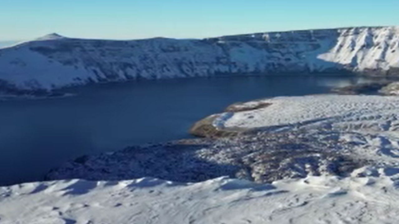 Beyaz örtü Doğu’yu sardı! Adeta bir masal sahnesi