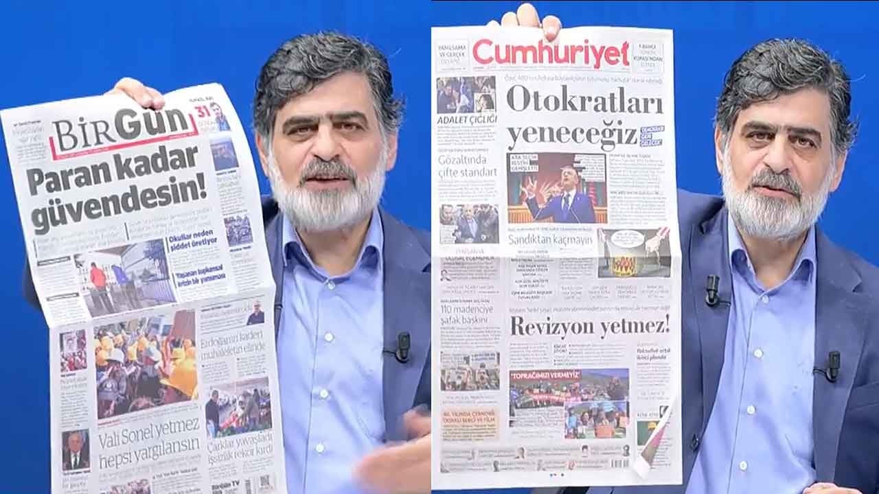 Birgün ve Cumhuriyet enselendi! Hani bunların ömrü FETÖ ile mücadelede geçmişti