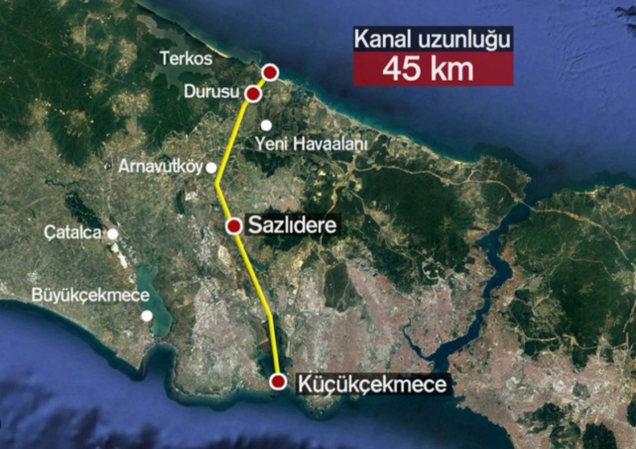 Birileri karşı çıksa da Kanal İstanbul gümbür gümbür geliyor