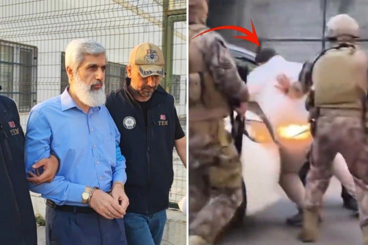 Bunlar gerçekten zıvanadan çıkmış! Alparslan Kuytul’u götürmesinler diye yandaşlarının yaptıklarına bakın