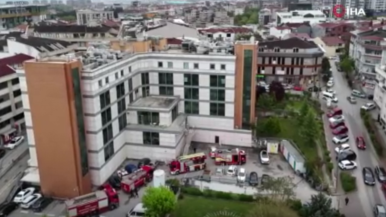 Bursa’da hastanenin ameliyathanesinde çıkan yangın korkuttu