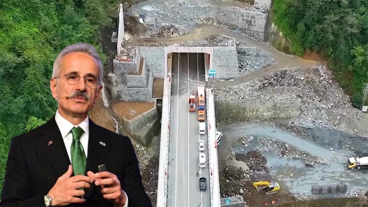Çamlıhemşin Tünelli Geçişi 17 Ağustos’ta açılıyor