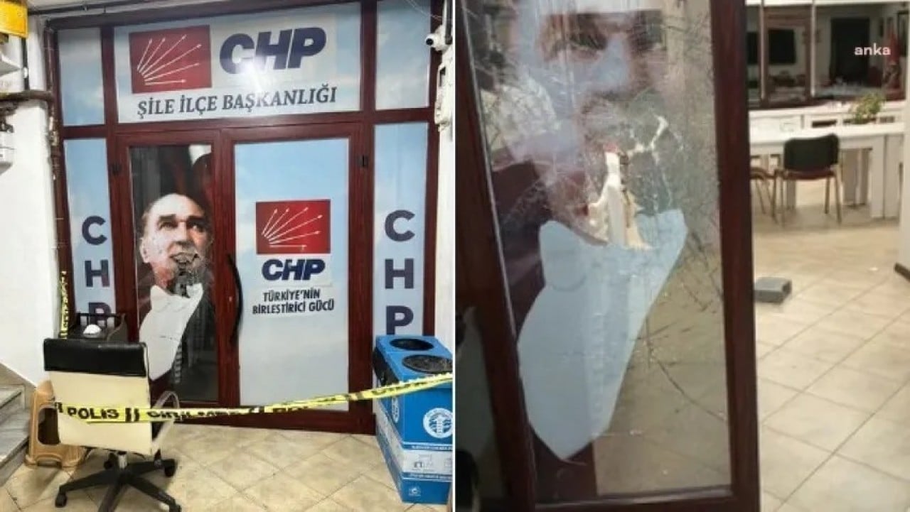 CHP İlçe Başkanlığı önünde gerginlik! ‘Kızıma küfür ettiler’