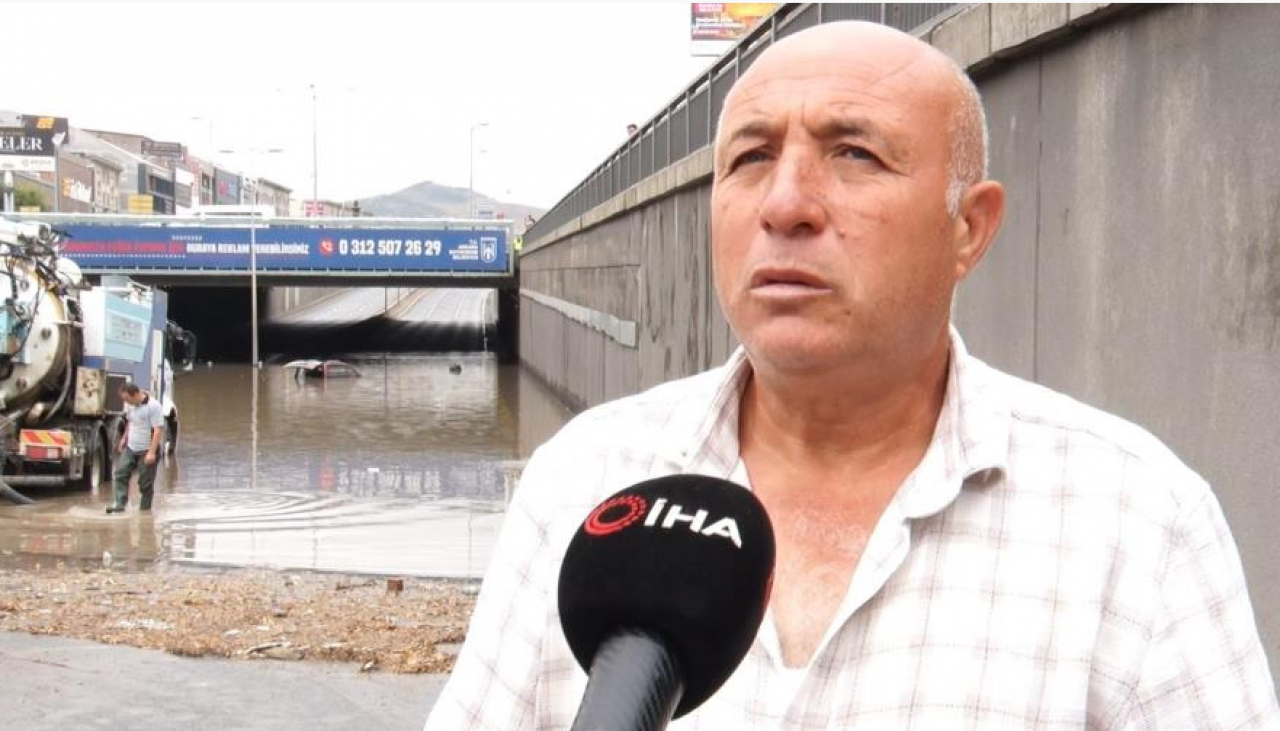 CHP'li ABB'de altyapı iflası: Sel sularına kaptırdığı aracına gözyaşı döktü