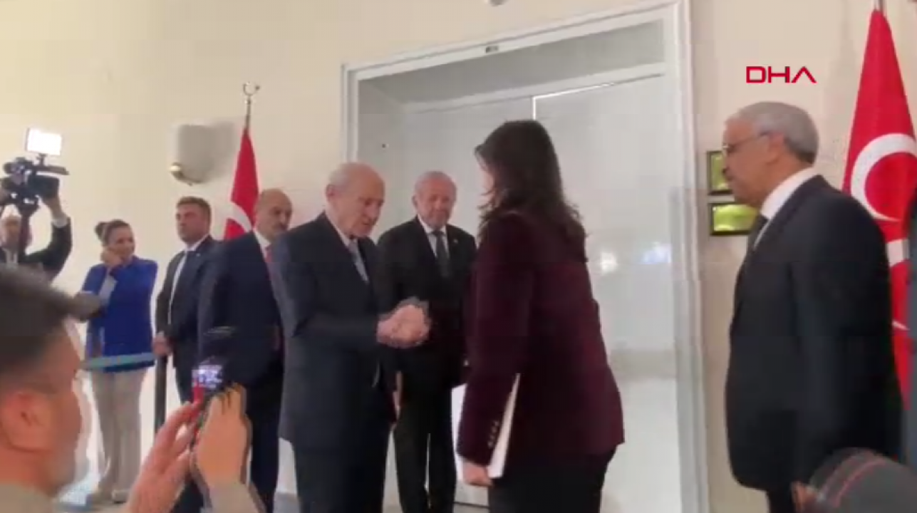 DEM-Bahçeli görüşmesi başladı