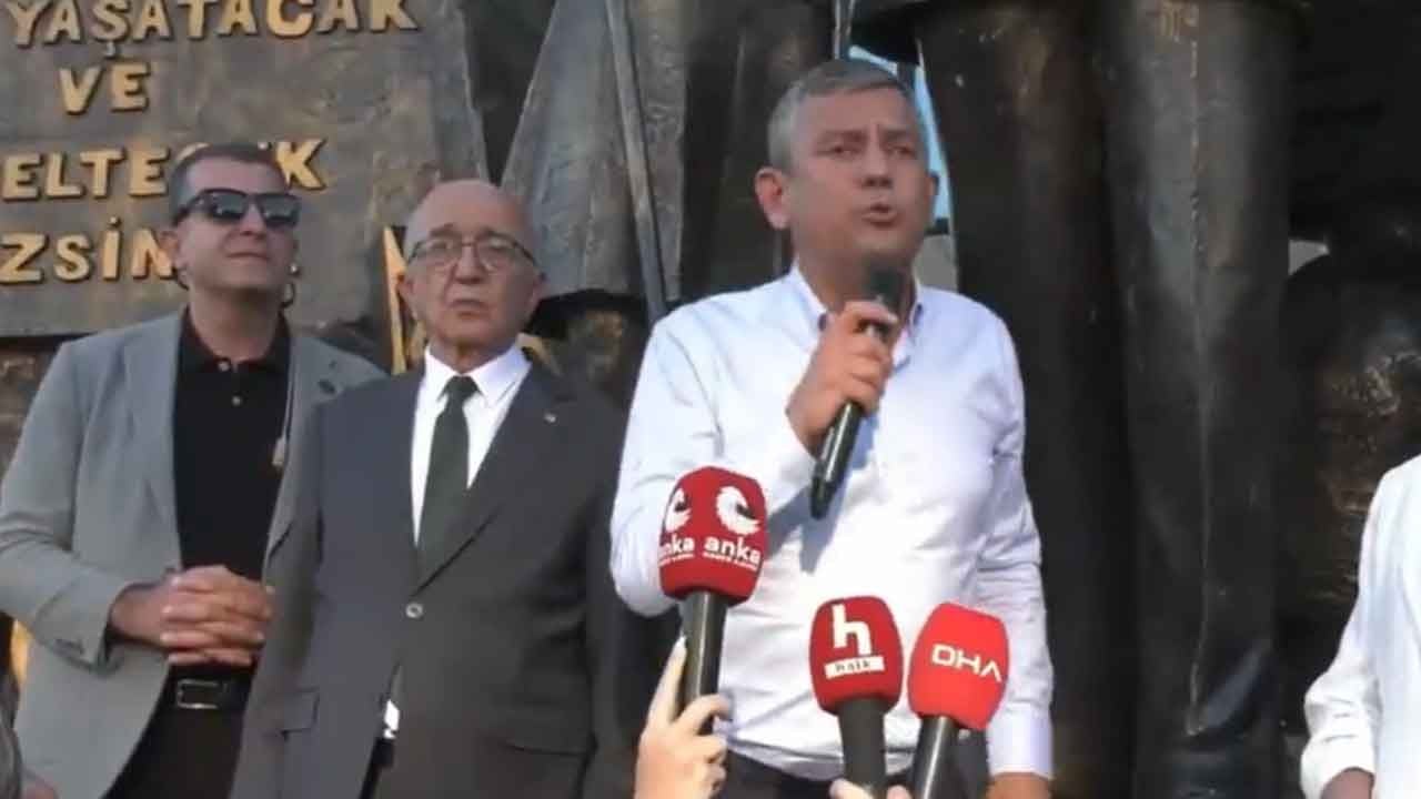 Deniz Göktaş'a sahip çıkan Özgür Özel: Cuma namazı kıldım
