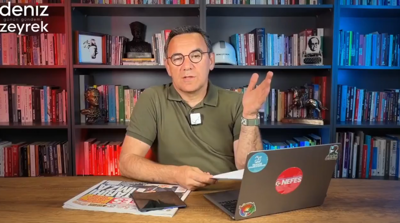 Deniz Zeyrek adlı gazeteci uyuşturucu testine tepki gösterdi
