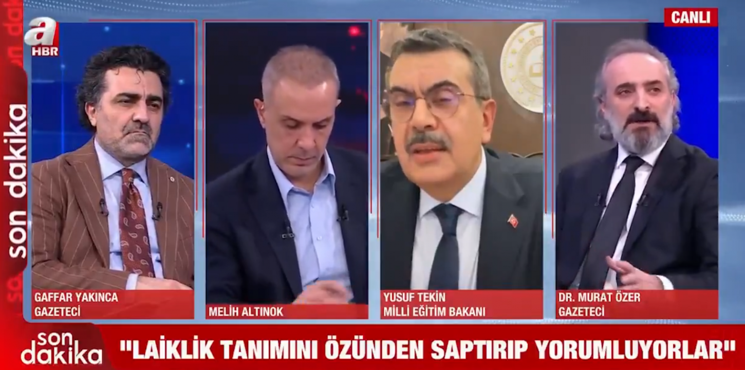 ‘Dertleri Laiklik Değil, İslam!’ Bakan Tekin o soruya böyle cevap verdi