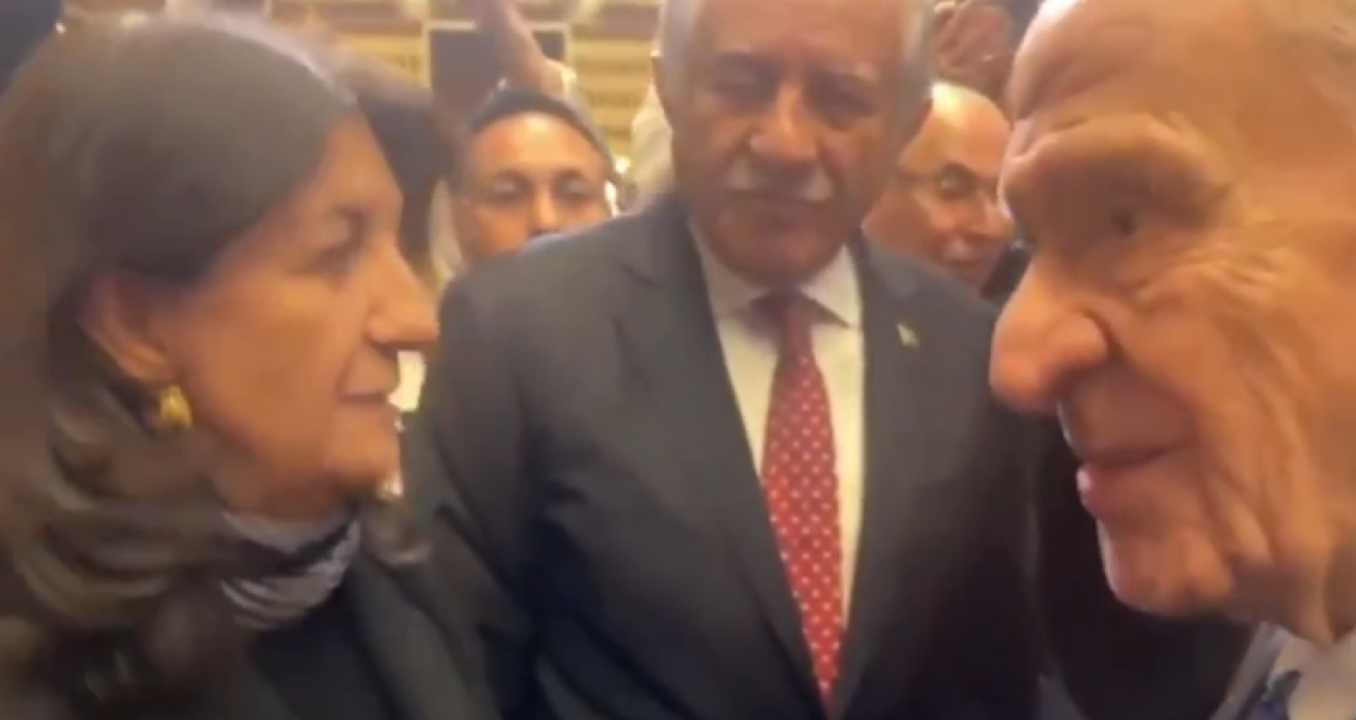 Devlet Bahçeli DEM Parti heyeti aracılığıyla Selahattin Demirtaş'a selam gönderdi
