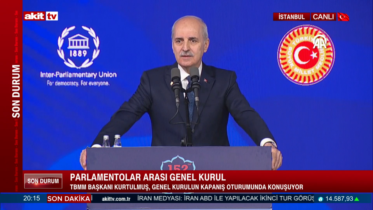 Dünya böyle gitmez! Numan Kurtulmuş'tan İstanbul'da küresel sisteme neşter!