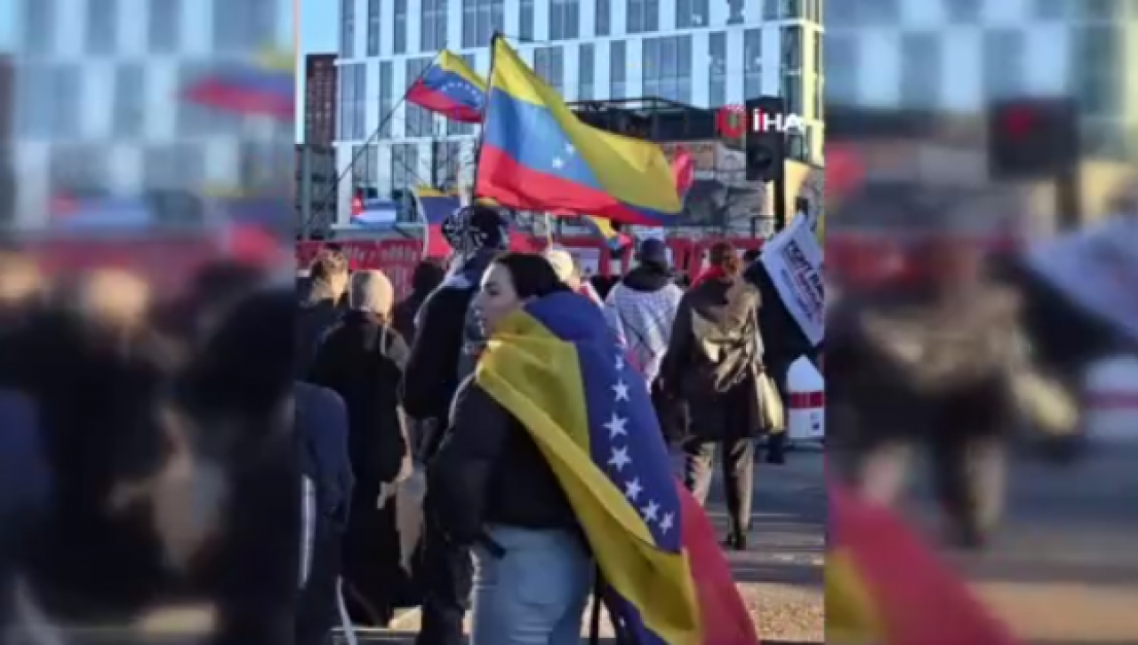 Dünya’dan Trump’a Maduro öfkesi! Arjantin, İngiltere ve Yunanistan’da sokaklara döküldü