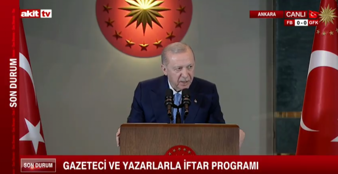 Erdoğan: 'Gazeteciler toplumun pusulasıdır!' İsrail’in 'koç başlığı' yaptığı yıkıcı savaşa karşı en büyük silah hakikattır!