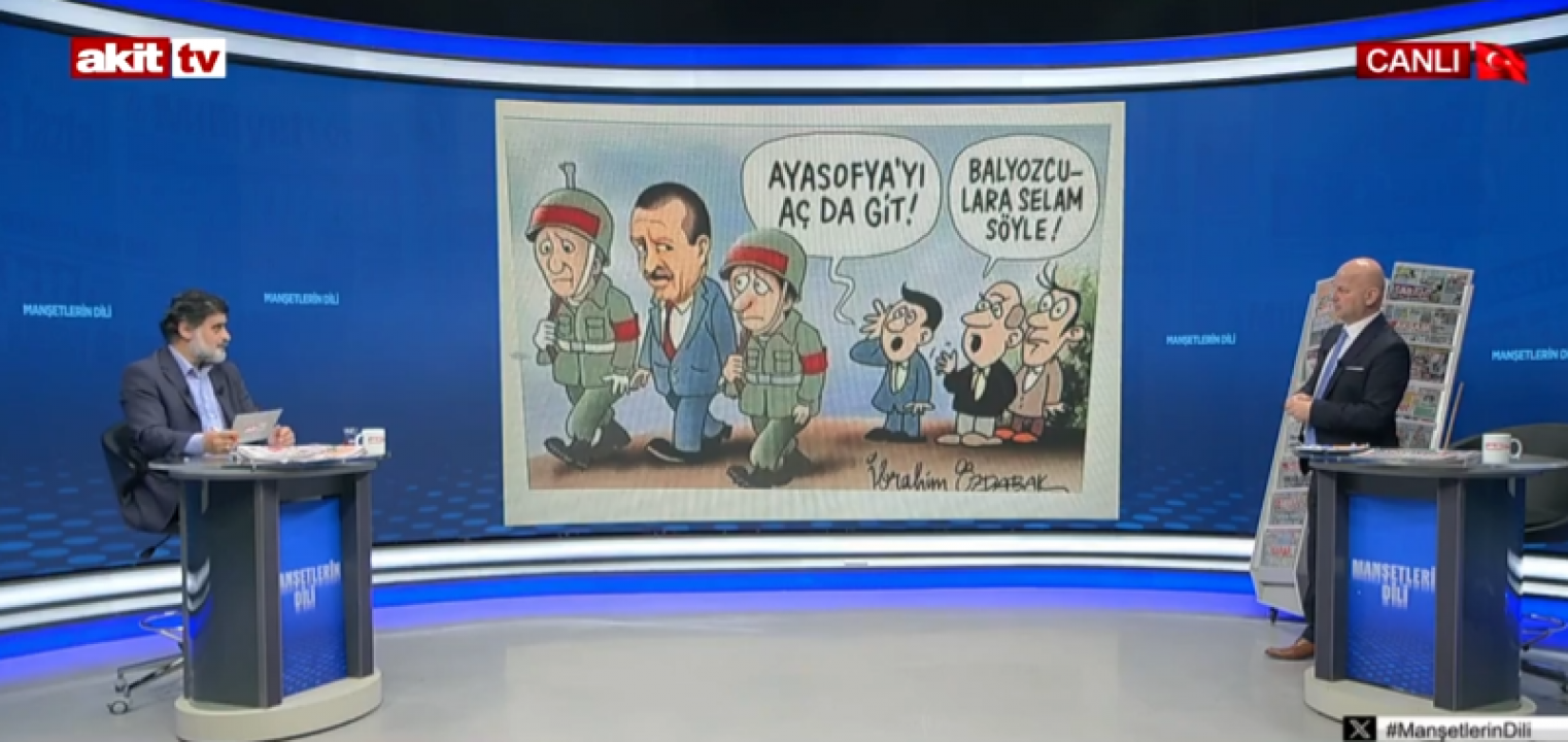 Erdoğan ‘Ne ihanetler gördüm’ demişti! Yeni Asya’nın arşivinde ihanet karikatür