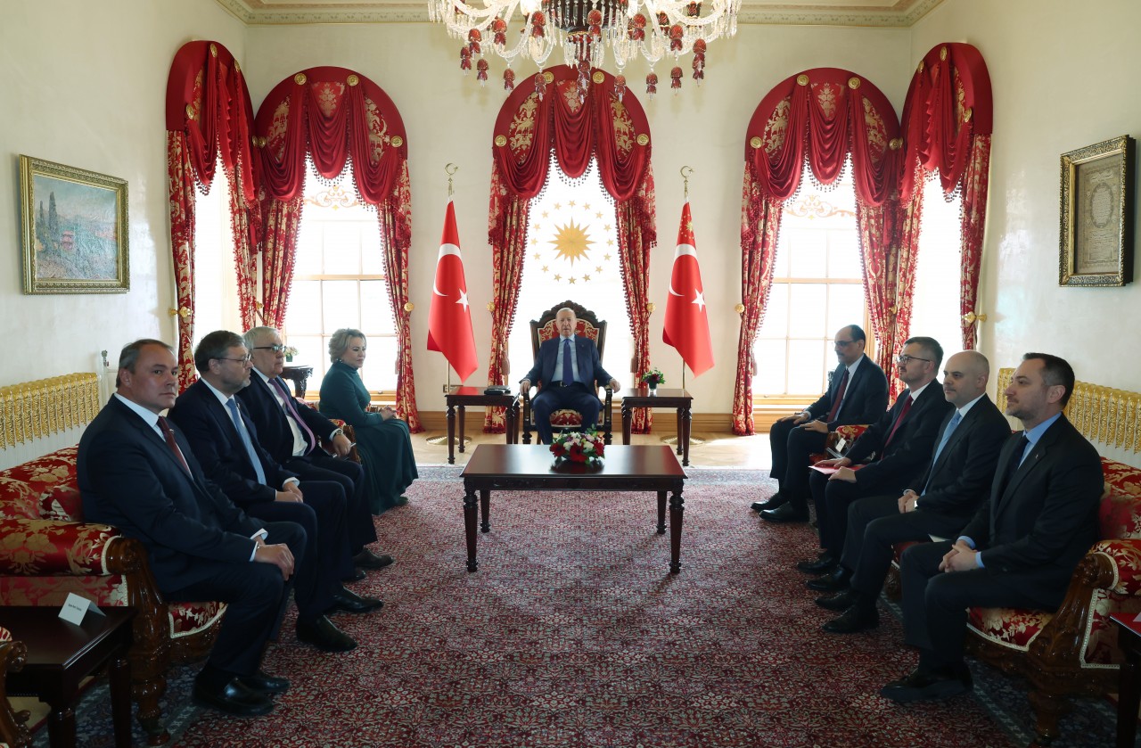 Erdoğan'dan Dolmabahçe'de kritik kabul! Rusya Federasyon Konseyi Başkanı Matviyenko ile dev zirve! Ankara ve Moskova hattında diplomasi trafiği!