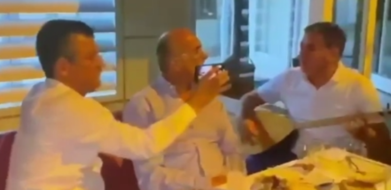 Ezan okunurken içkili alem skandalı! Özgür Özel'in adı uyuşturucu ve fuhuş bataklığında!