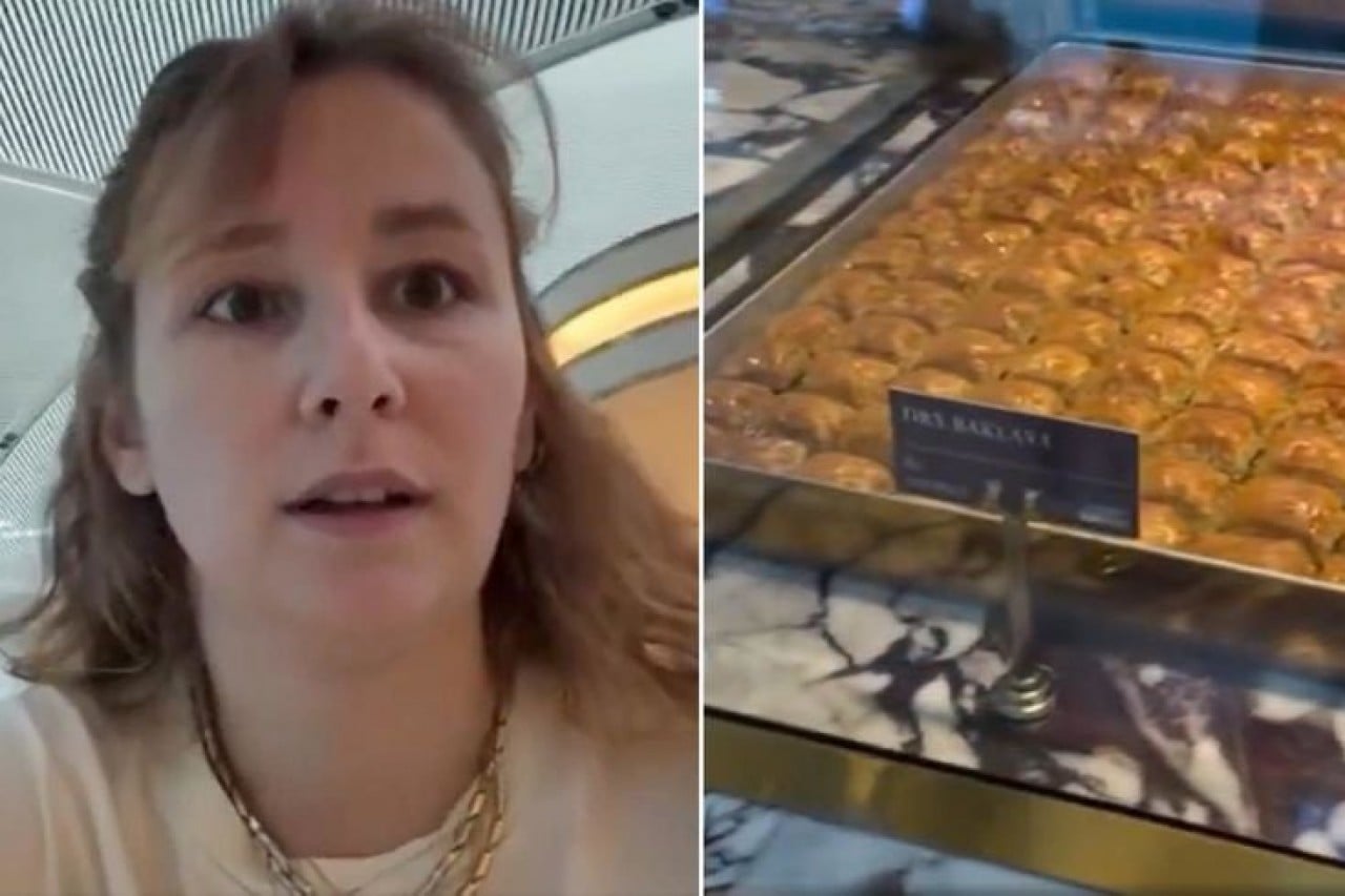 Fiyatı duyunca, ağzınız açık kalacak! İstanbul Havalimanı’nda bir dilim baklava için istenen rakam isyan ettirdi