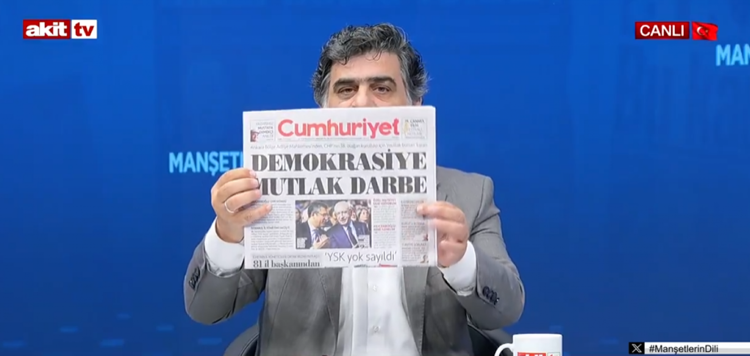 Fondaş medyanın ikiyüzlülüğü! Dün ‘şeriatın kestiği parmak acımaz’ Bugün ‘demokrasiye mutlak darbe’