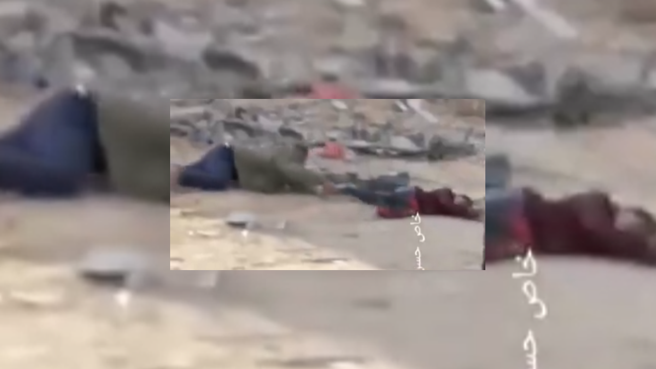 Gazze'de insanı çıldırtan görüntü!