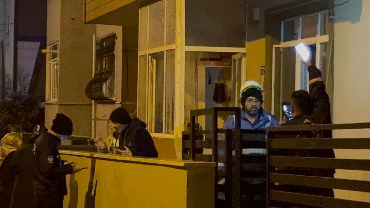 Gebze’de kombi yangını! 