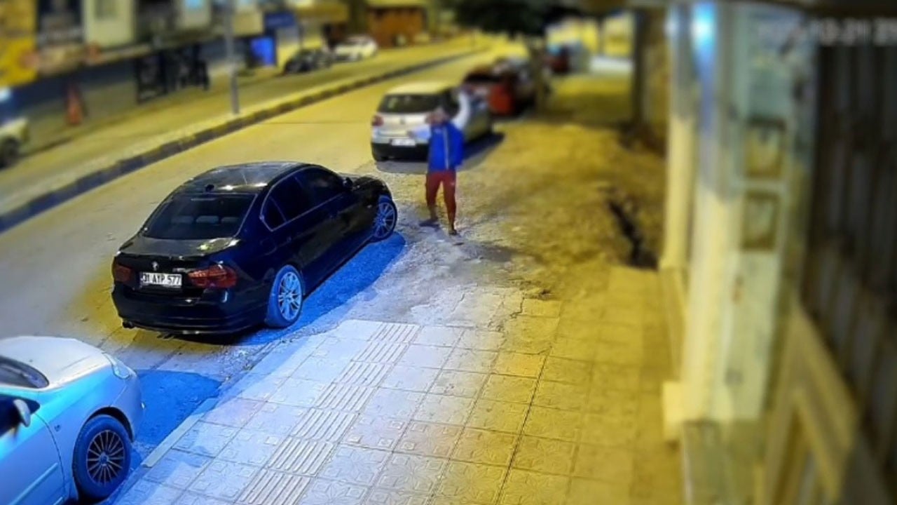 Gece yarısı dehşet! Camlar bir bir kırıldı