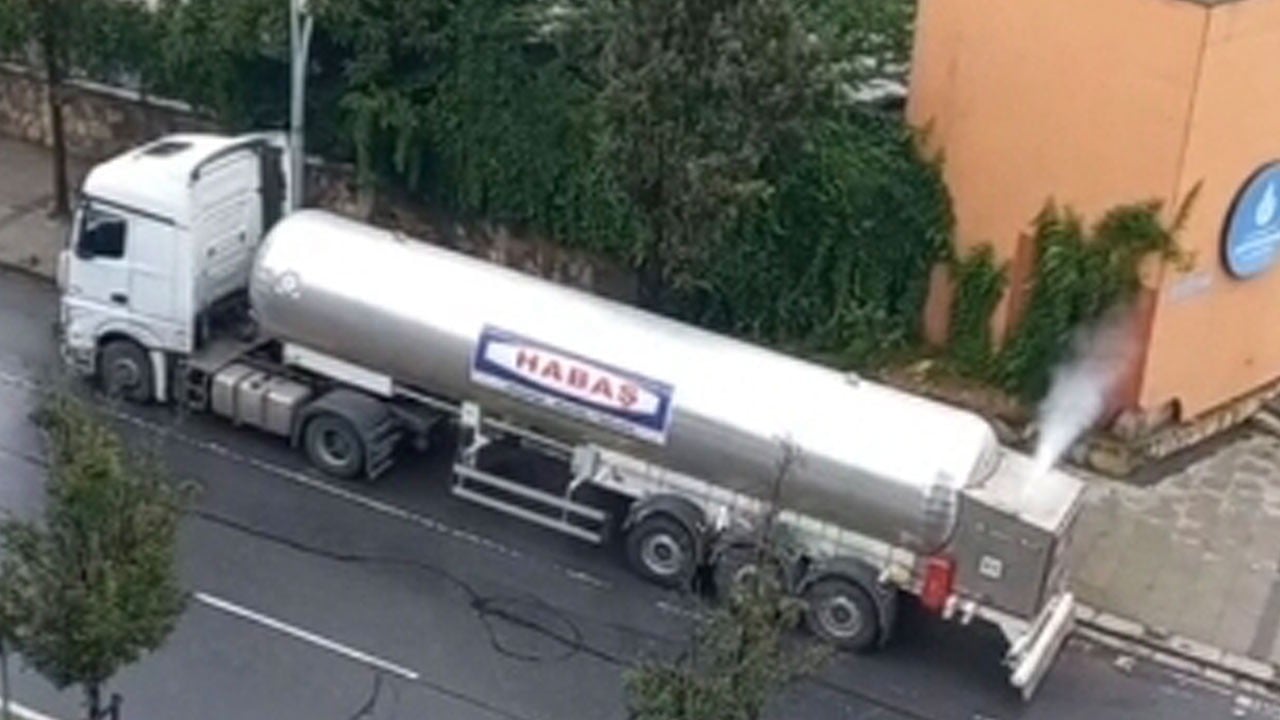Gerçek sonradan ortaya çıktı! Tankerden çıkan duman ortalığı karıştırdı