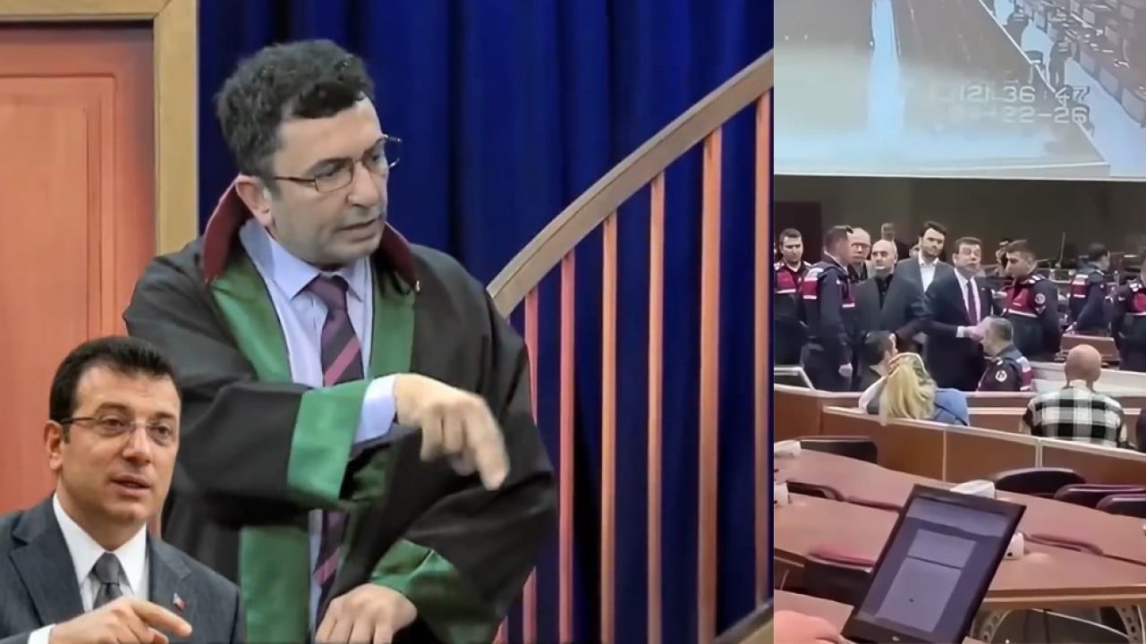 Görüntüler gündem oldu! Ekrem'in yolsuzluk davaları parodi konusu oldu