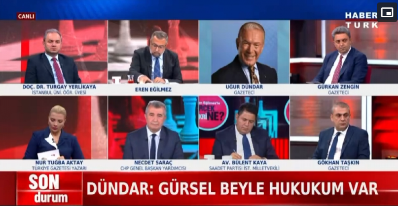 Gürsel Tekin'den Uğur Dündar'a tepki: Gazetecilik iddiaları doğrulamayı gerektirir