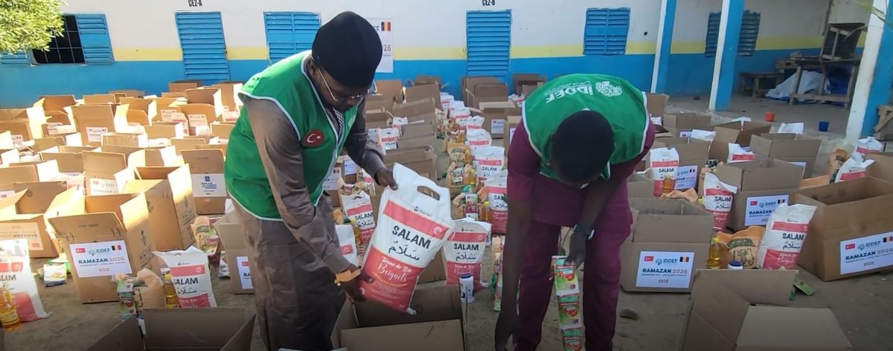 İDDEF’ten Ramazan’da Binlerce Aileye Kumanya Yardımı