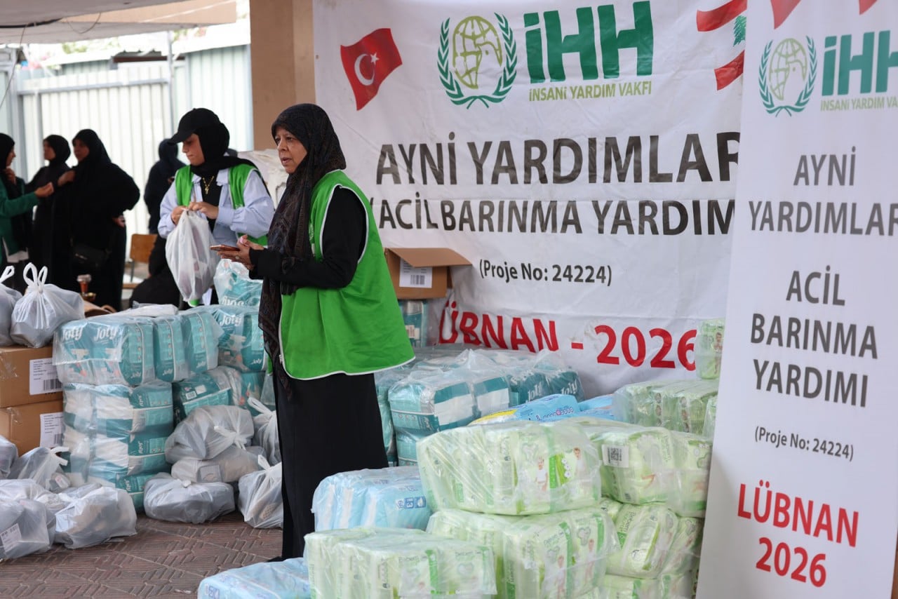 İHH, Lübnan’da yardım çalışmalarına devam ediyor
