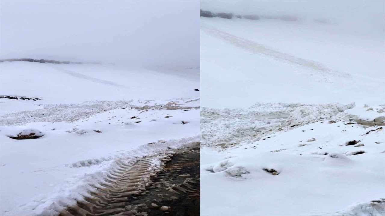 İlkbaharda 2 bin 200 rakımda ikinci çığ şoku yaşandı