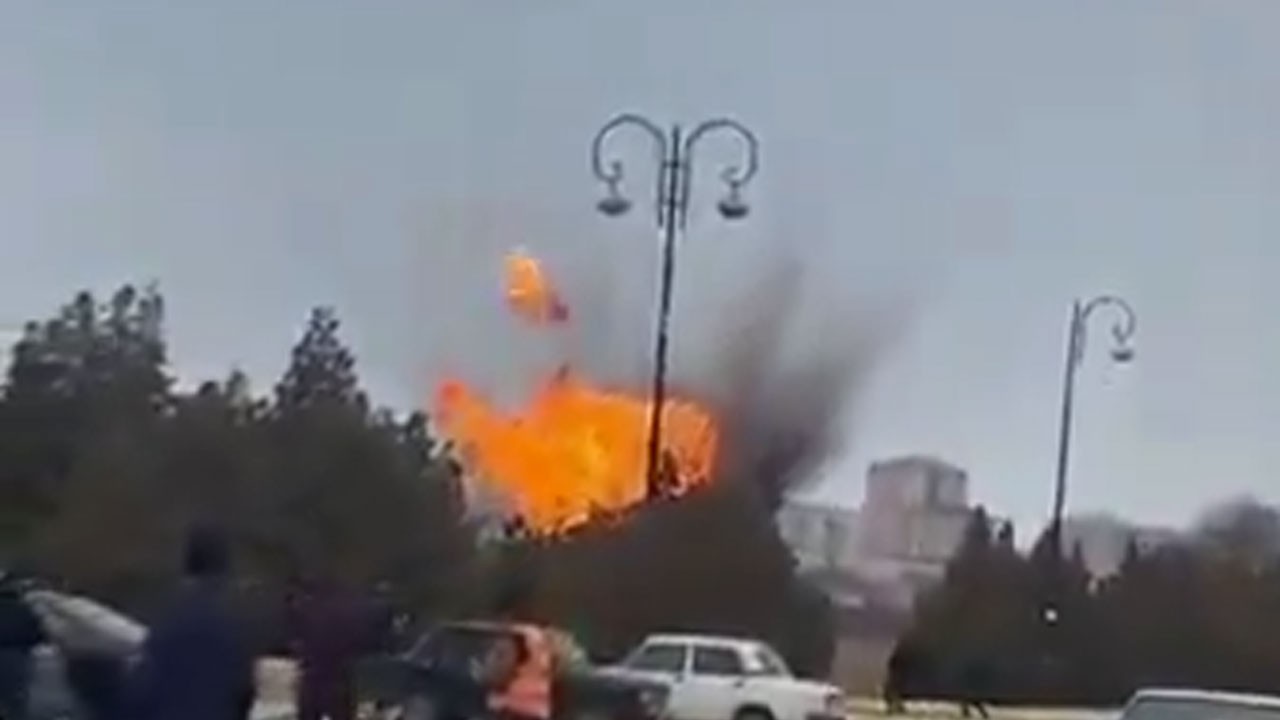 İran İHA'sı Azerbaycan'da düşürüldü