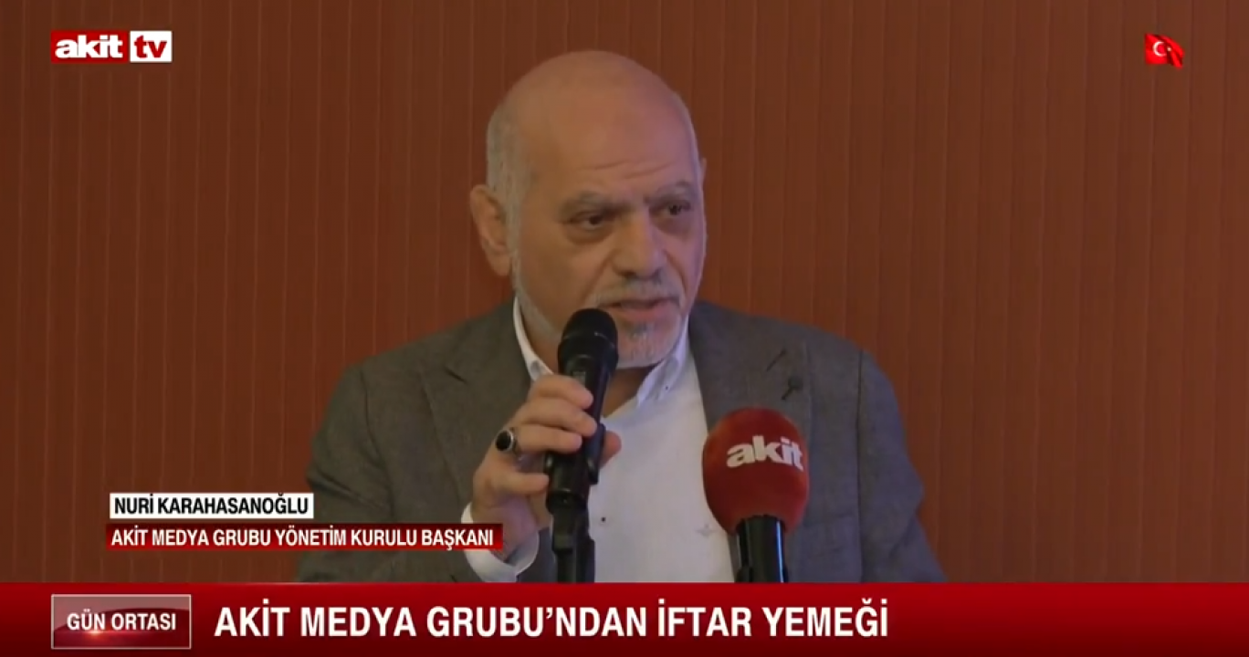 İş dünyasından yoğun katılım! Akit Medya Grubu’ndan iftar yemeği