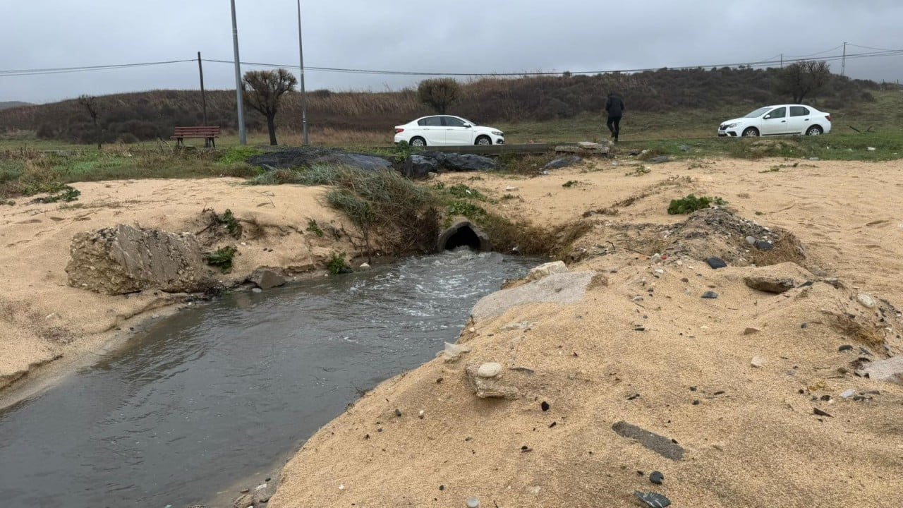 İSKİ'nin atık suyu denize boşalttığı görüntüler ortaya çıktı