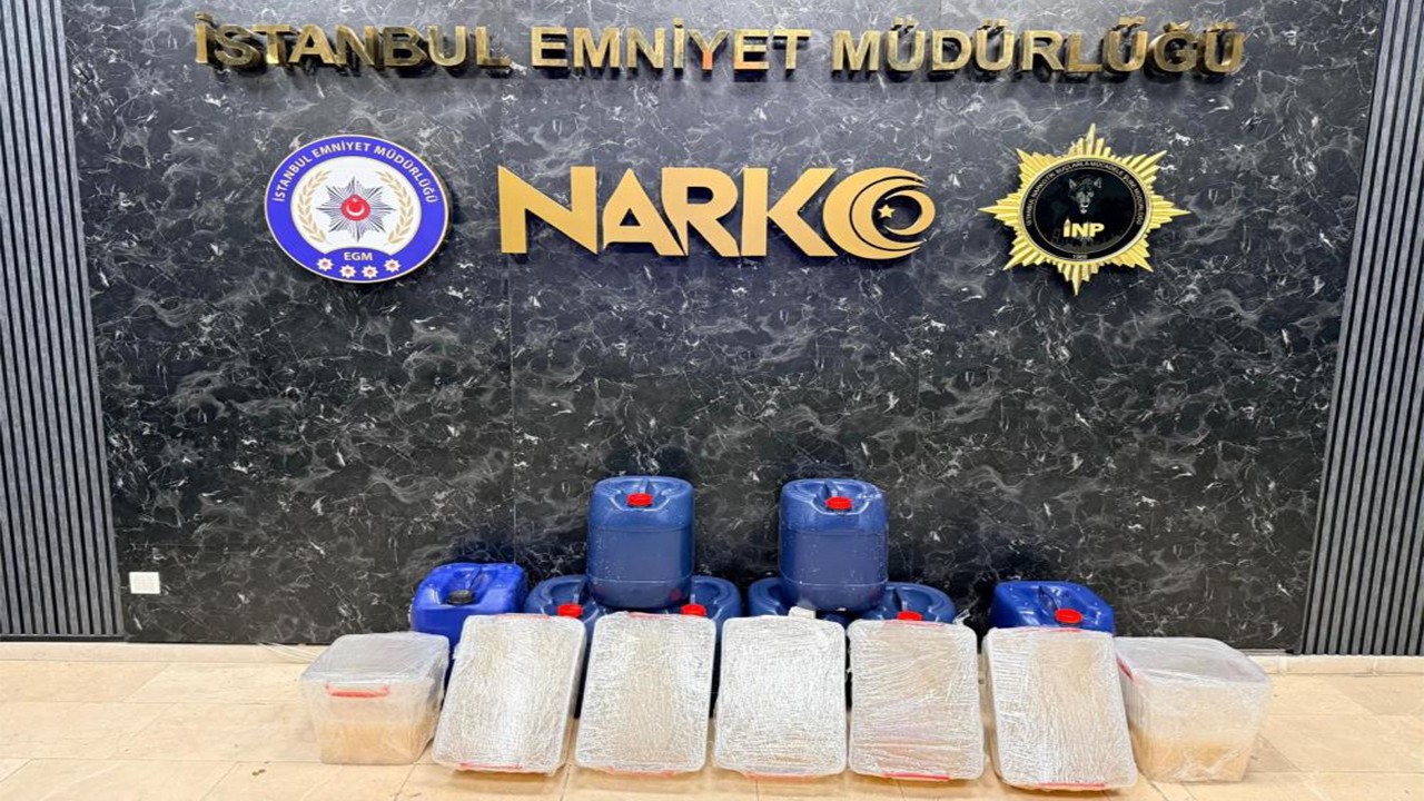 İstanbu'da 284 kilo 850 gram uyuşturucu madde ele geçirildi