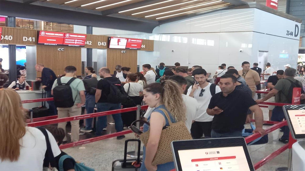 İstanbul Havalimanı’nda yaz yoğunluğu başladı